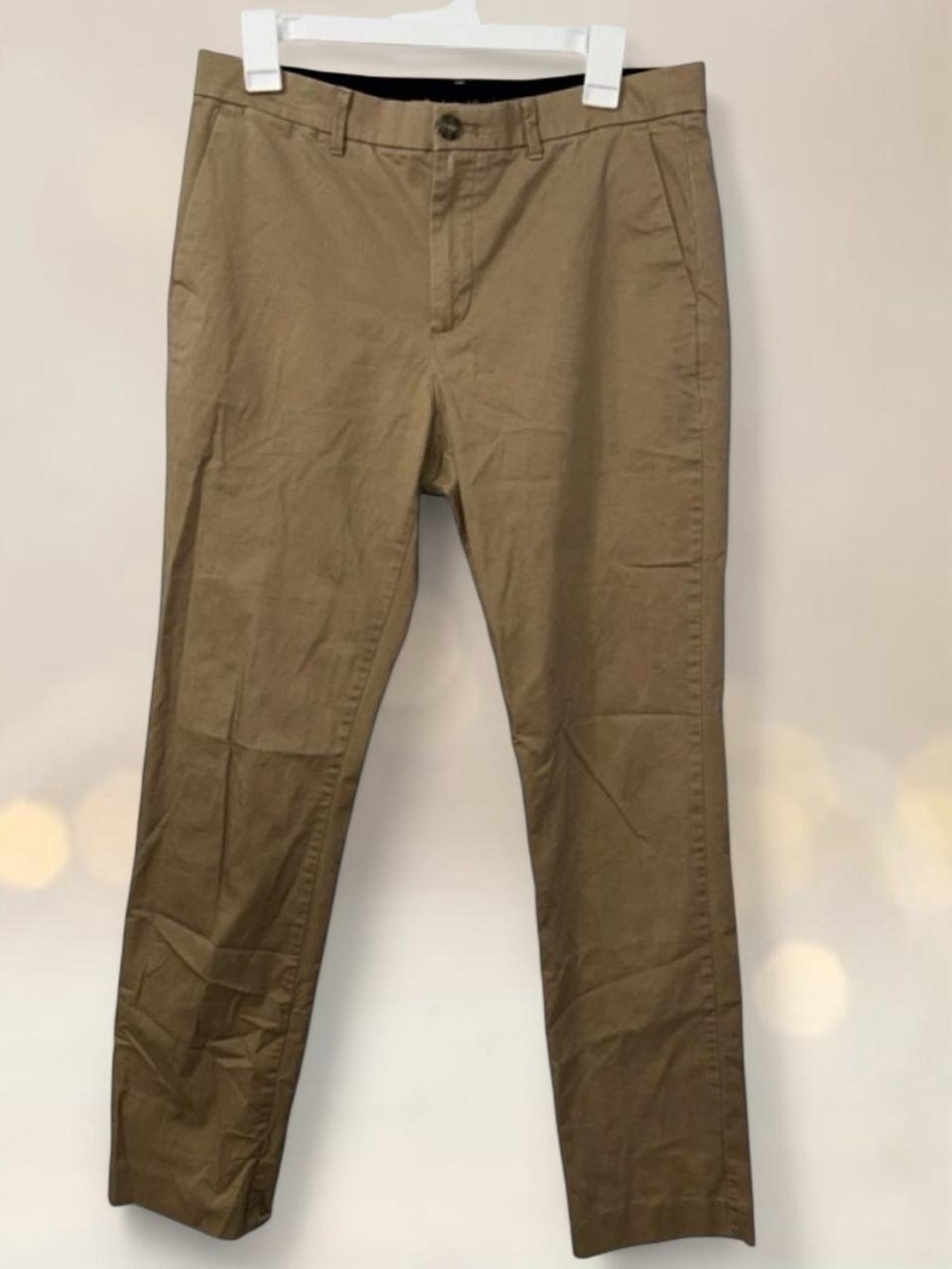 Calvin Klein Olive-Tan Slim Fit Chinos
